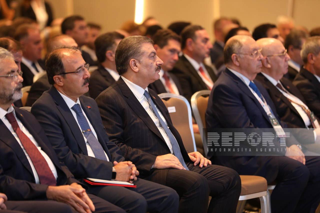 Bakıda “Azərbaycan-Türkiyə səhiyyə biznes forumu və sərgisi”nin açılışı oldu - YENİLƏNİB 4 ac 14