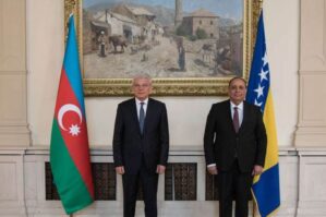 Bosniya lideri Vilayət Quliyevin etimadnaməsini qəbul etdi