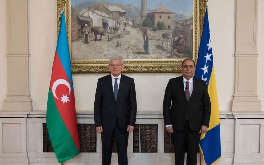 Bosniya lideri Vilayət Quliyevin etimadnaməsini qəbul etdi