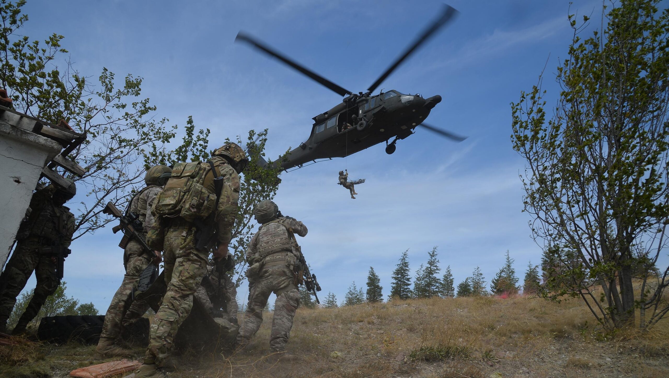 Azərbaycan xüsusi təyinatlıları Türkiyədə təlimdə iştirak etdilər - FOTOLAR