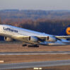 1521856 un avion a380 de la compagnie lufthansa image d illustration