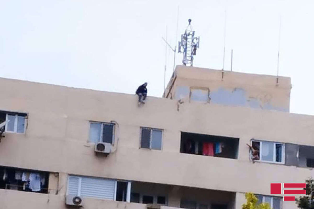 Sumqayıtda intihara cəhdin qarşısı alınıb - FOTO - YENİLƏNİB - VİDEO