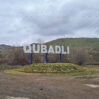 Qubadli sign in Qubadli Azerbaijan