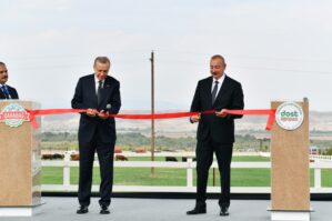 Azərbaycan və Türkiyə prezidentləri Zəngilanda “Dost Aqropark”ın I mərhələsinin açılışında iştirak ediblər - YENİLƏNİB - FOTOLAR