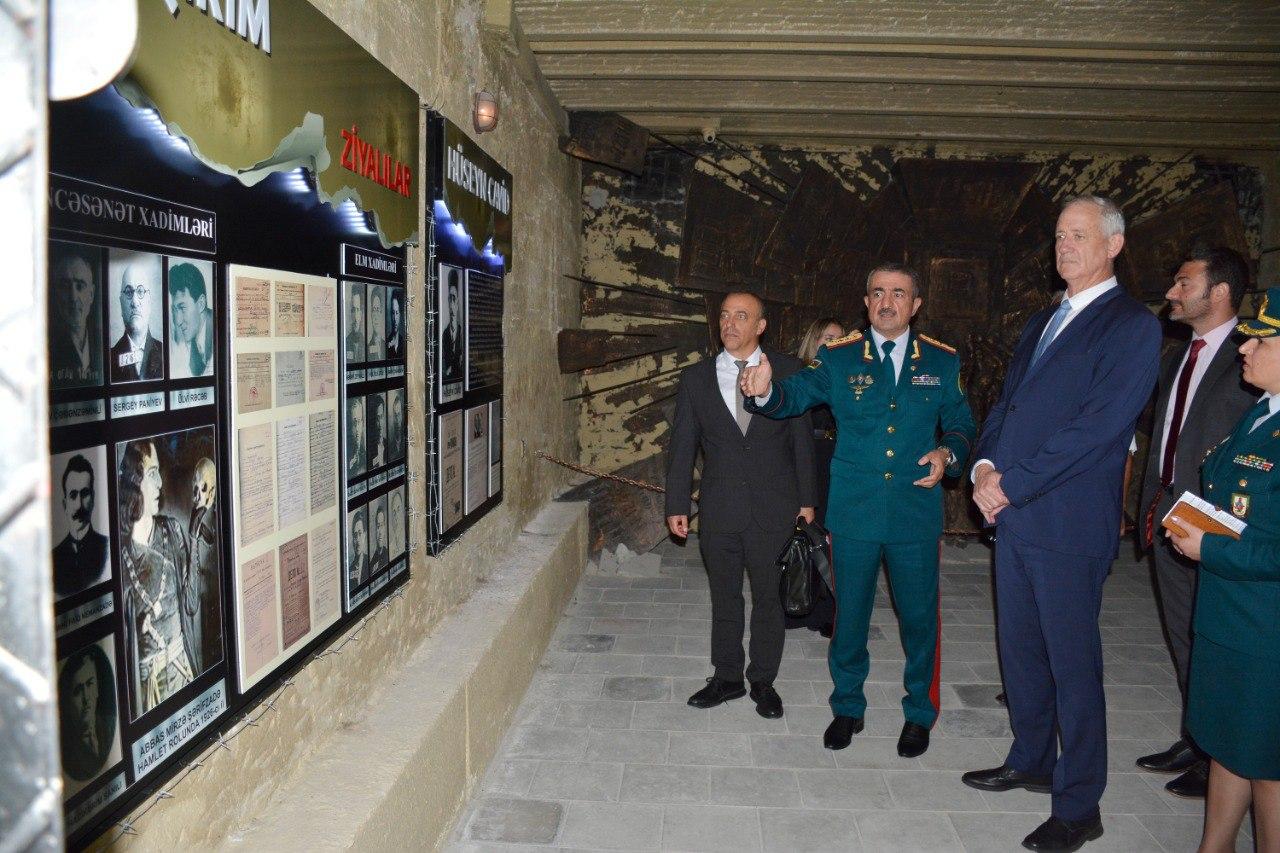 DSX rəisi İsrailin müdafiə naziri ilə əməkdaşlıq məsələlərini müzakirə etdi - FOTOLAR