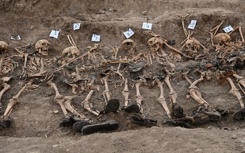 ABŞ mətbuatı Edillidə aşkarlanan kütləvi məzarlıqdan yazdı - FOTO