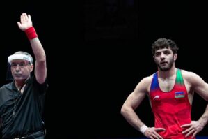 Güləşçimiz dünya çempionatında Ermənistan təmsilçisinə qalib gəldi