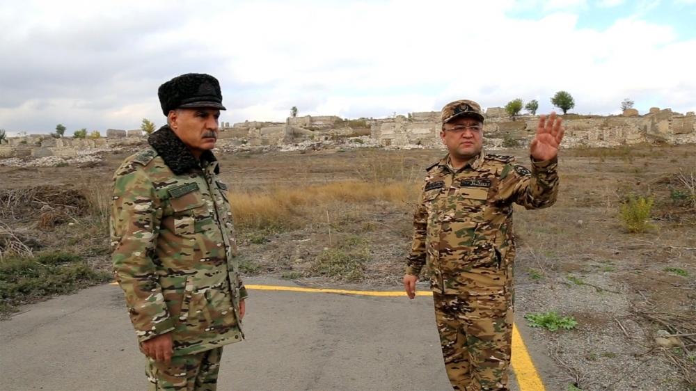 Hərbi prokuror azad olunmuş ərazilərdə aşkarlanmış kütləvi məzarlıqlara getdi - FOTOLAR