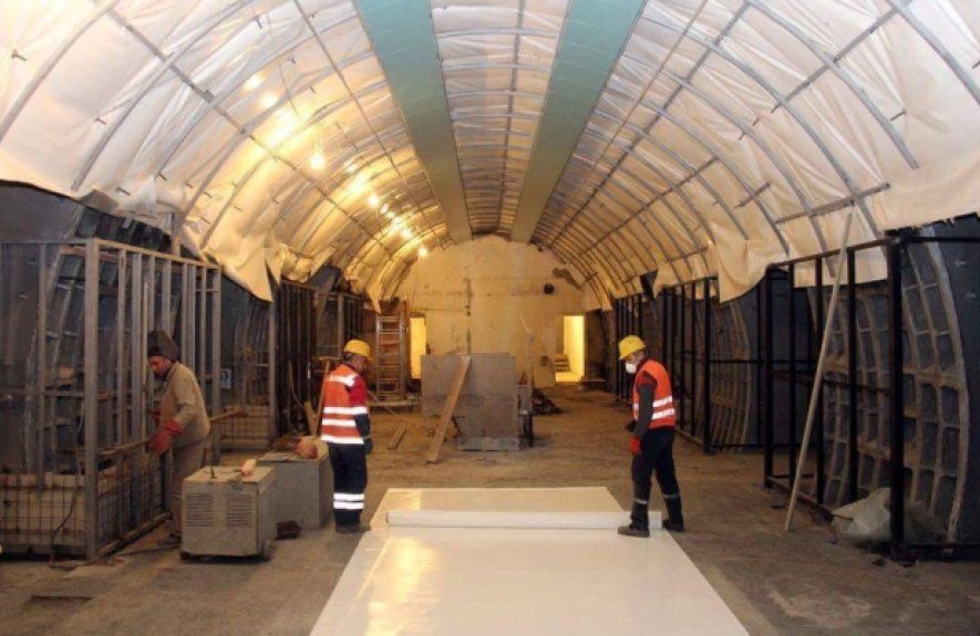 "Xocəsən" stansiyası açılışa hazırlanır - RƏSMİ