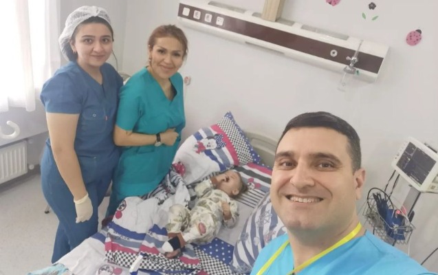 Rəqsanənin oğlu əməliyyat olundu