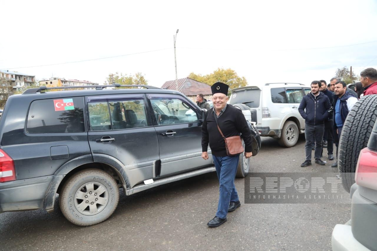 Beynəlxalq səyahətçilər Şuşada - FOTOLAR