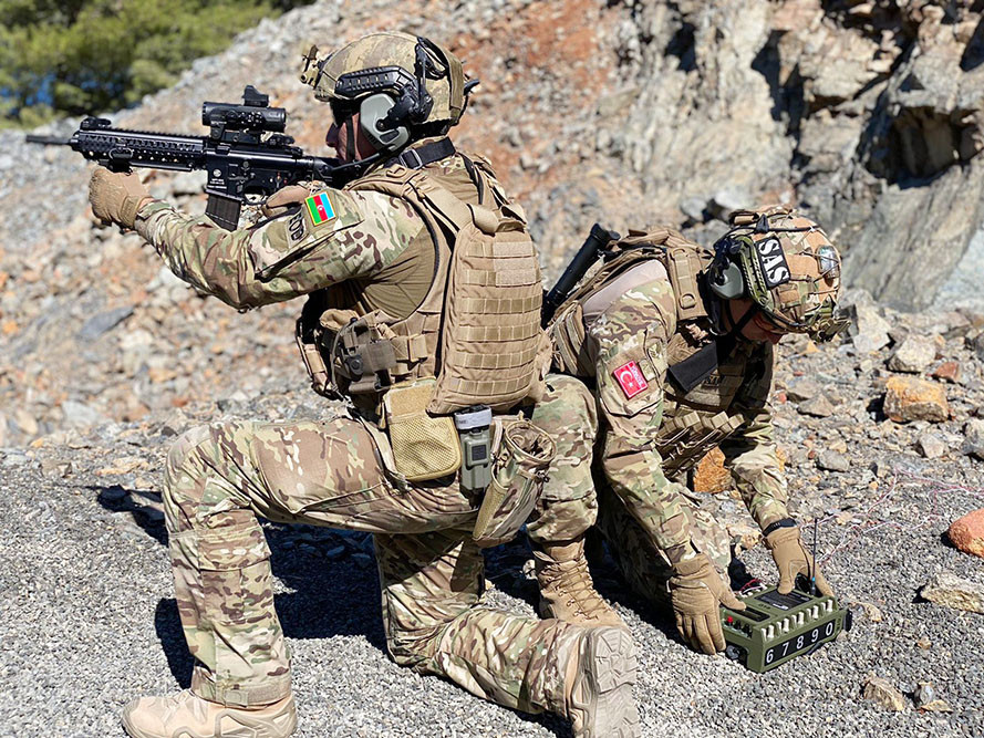 Azərbaycan və Türkiyənin xüsusi təyinatlıları birgə təlimdə - FOTOLAR+VİDEO