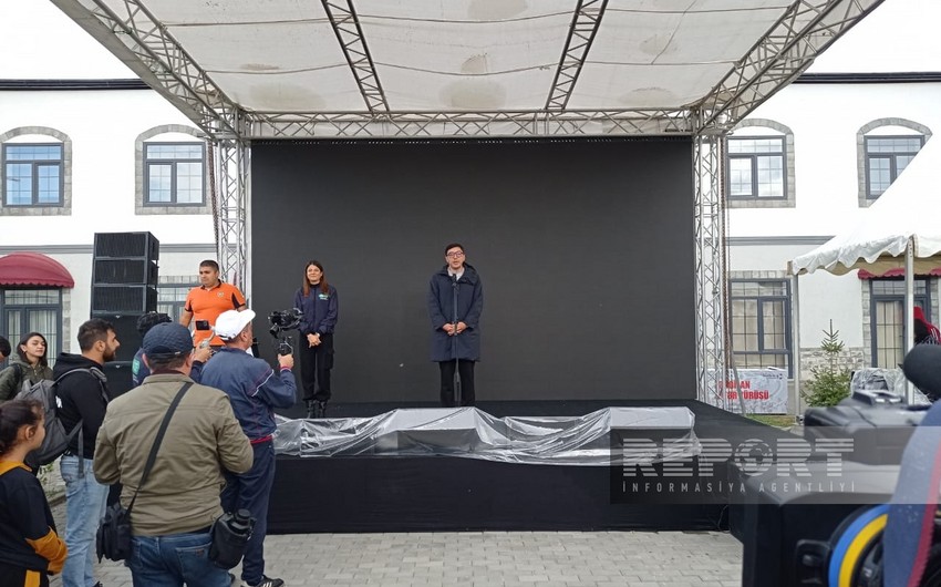 Zəngilanda “Zəfər yürüşü” triatlon turnirinin açılış mərasimi keçirildi - FOTOLAR