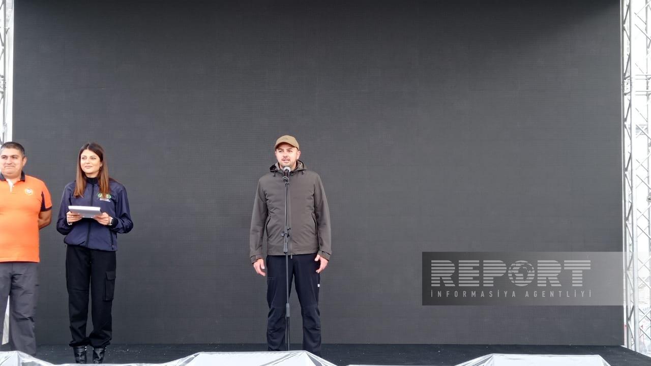 Zəngilanda “Zəfər yürüşü” triatlon turnirinin açılış mərasimi keçirildi - FOTOLAR