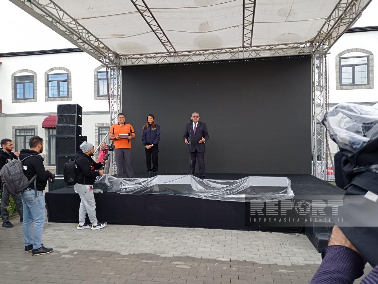 Zəngilanda “Zəfər yürüşü” triatlon turnirinin açılış mərasimi keçirildi - FOTOLAR