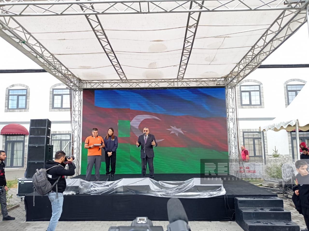 Zəngilanda “Zəfər yürüşü” triatlon turnirinin açılış mərasimi keçirildi - FOTOLAR