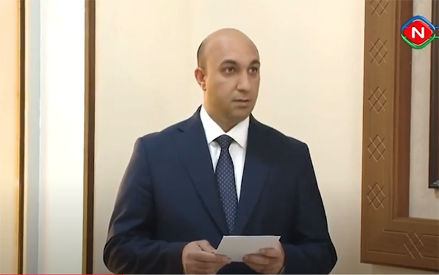 DTX-nin həbs etdiyi nazirin “qənaət çıxışı” - VİDEO