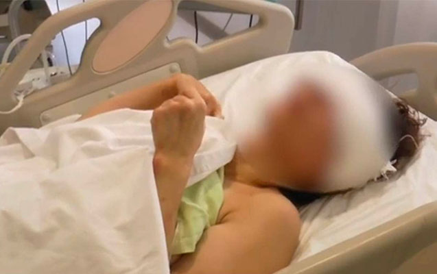 Əri tərəfindən gözü çıxarılan qadın danışdı - VİDEO