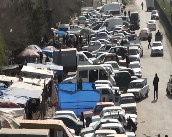 Kürdəmir bazarında nə baş verir? - FOTO