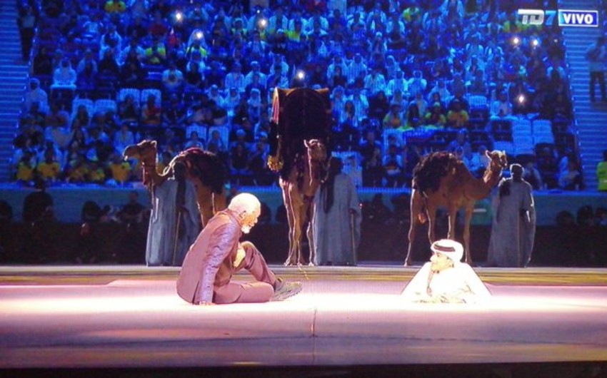 Futbol üzrə dünya çempionatının açılış mərasimi başladı - FOTO/VİDEO