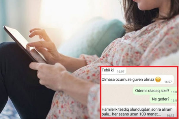 Ana olmaq istəyən qadınlara sosial şəbəkədə çirkin təklif - VİDEO