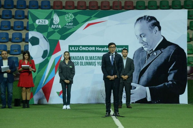 Heydər Əliyevin 100 illik yubileyinə həsr olunmuş turnirə start verilib - FOTO