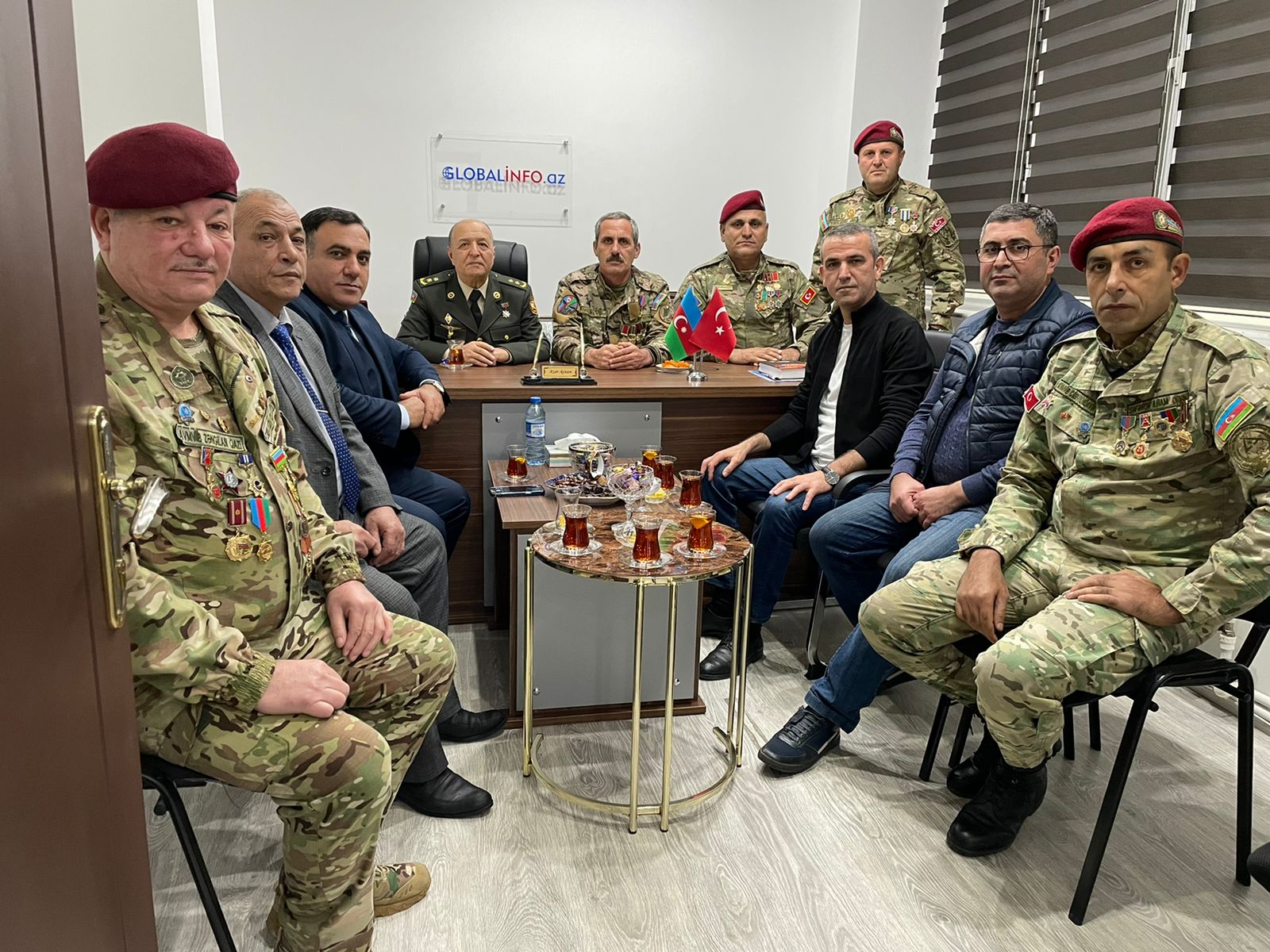 Qarabağ qaziləri Globalinfo.az-ın redaksiyasını ziyarət edib - FOTOLAR 4 IMG 20221130 WA0057