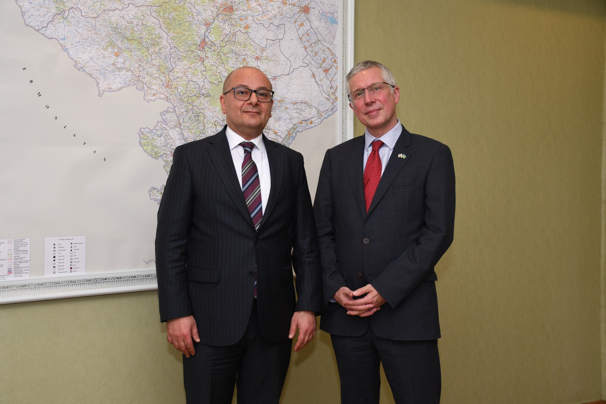 Britaniya səfiri minatəmizləmə işlərini yüksək qiymətləndirdi - FOTO