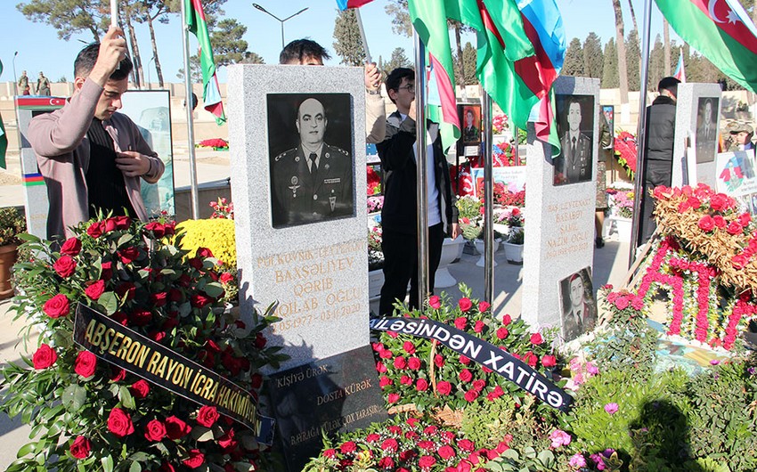 Şəhidlərin xatirəsinə həsr olunan anım mərasimləri keçirilib