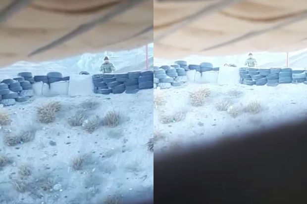 Erməni hərbçiləri Xnatsax kəndində təxribata cəhd etdi