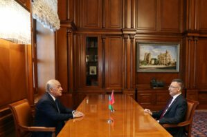 Əli Əsədov Fuat Oktayla görüşdü - FOTOLAR