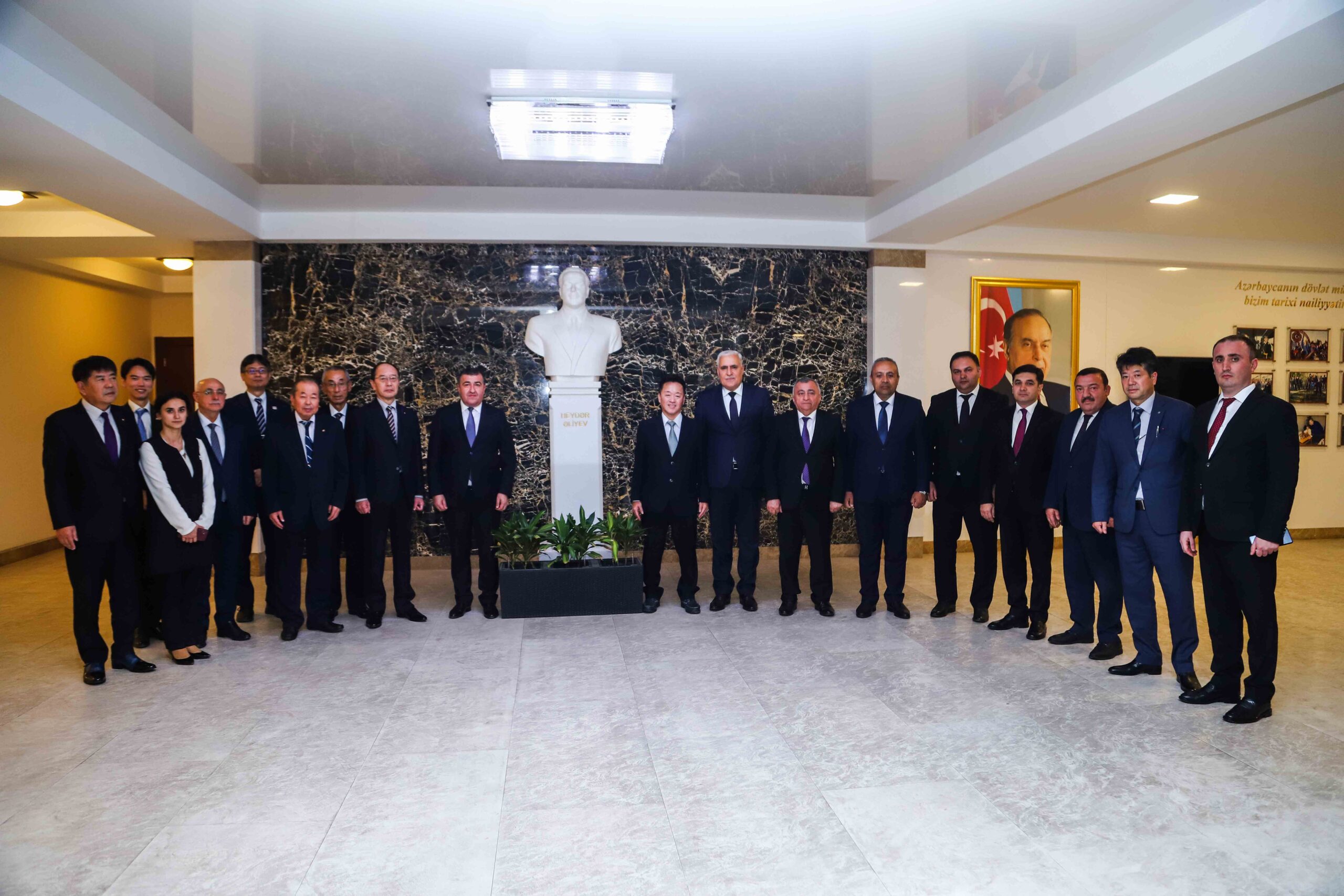 Xətai RİH-də yapon merlə görüş keçirildi - FOTOLAR