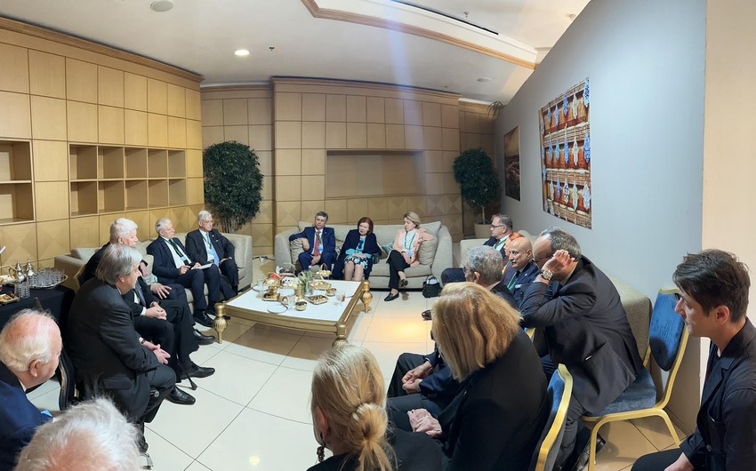 Nizami Gəncəvi Beynəlxalq Mərkəzinin üzvləri BMT-də - FOTOLAR