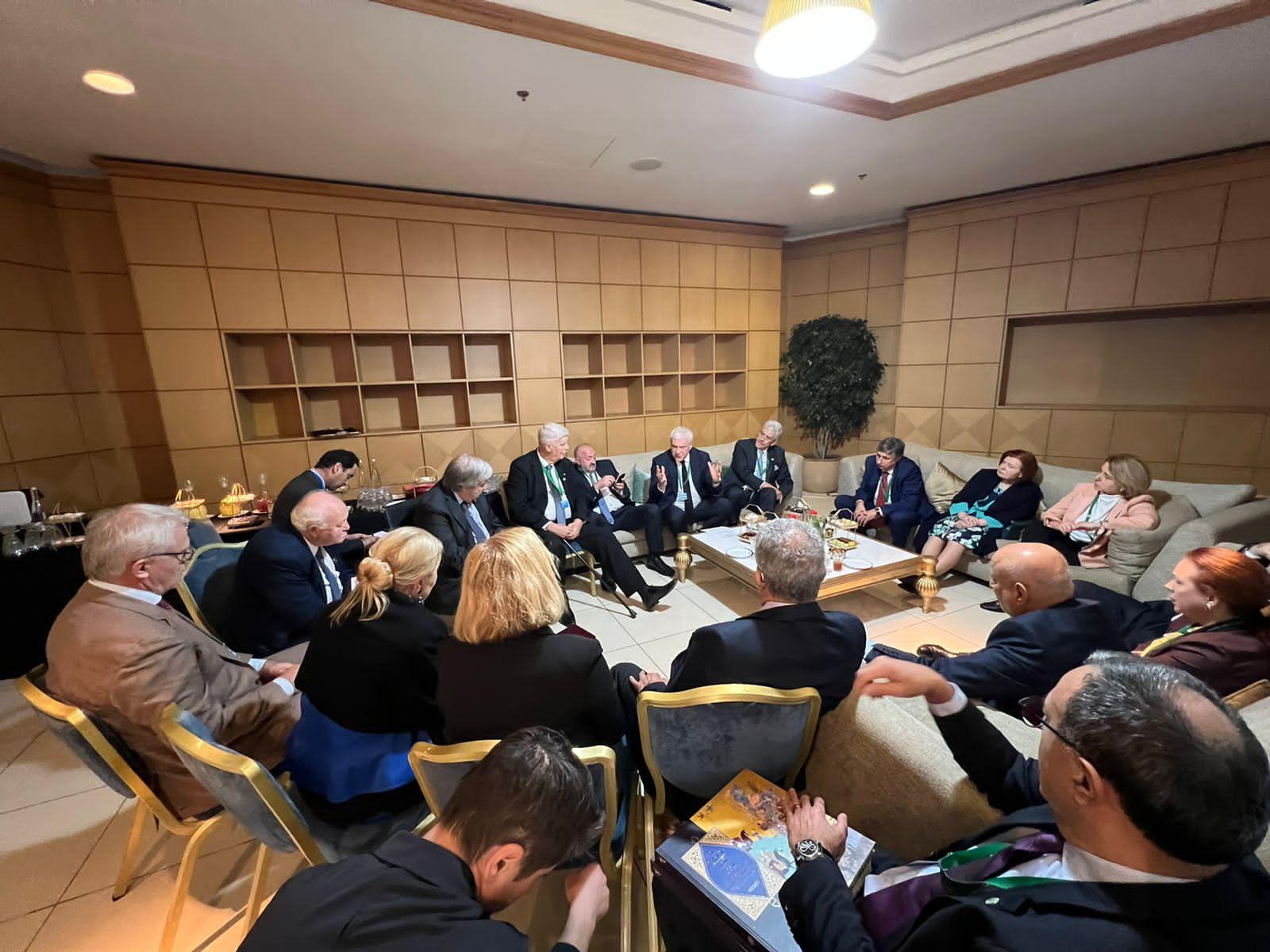 Nizami Gəncəvi Beynəlxalq Mərkəzinin üzvləri BMT-də - FOTOLAR