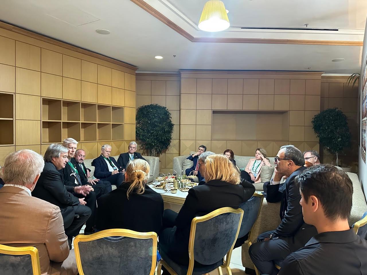 Nizami Gəncəvi Beynəlxalq Mərkəzinin üzvləri BMT-də - FOTOLAR