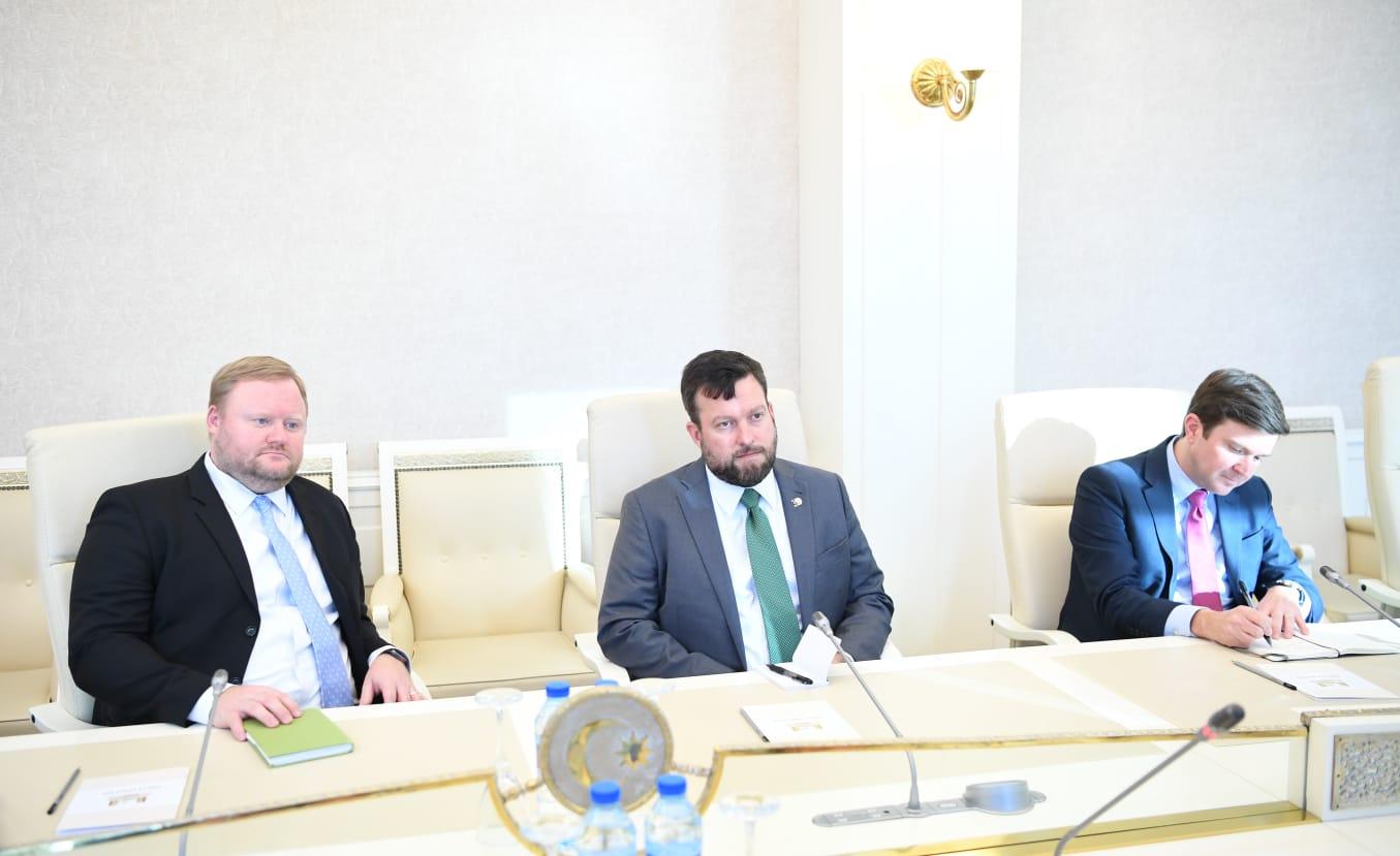 Dövlət Departamentinin nümayəndəsi Milli Məclisdə - FOTO 2 Dövlət Departamentinin nümayəndəsi Milli Məclisdə - FOTO