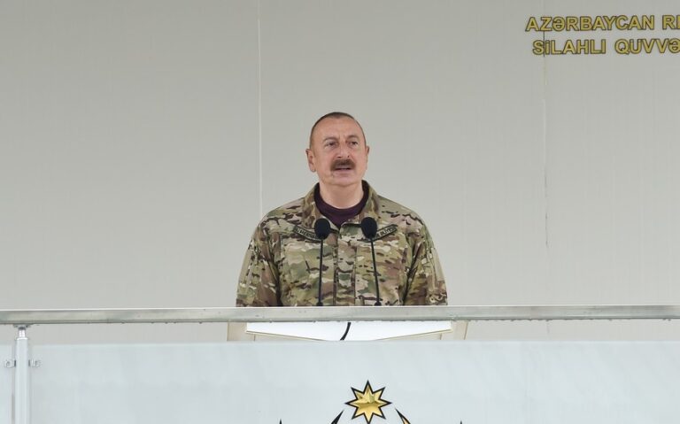 "Bu sualın cavabı çox açıq-aydındır" - Prezident