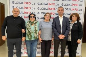 Monitorinq Qrupunun üzvləri Globalinfo.az-a təbrikə gəldi