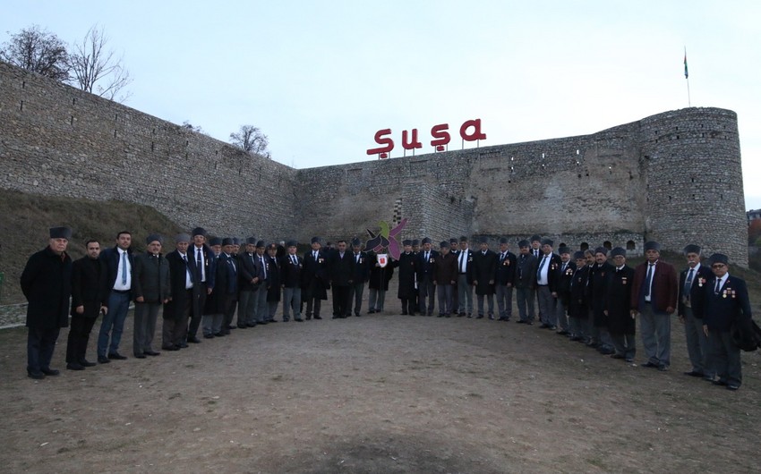 Türk qazilər Şuşada - FOTOLAR