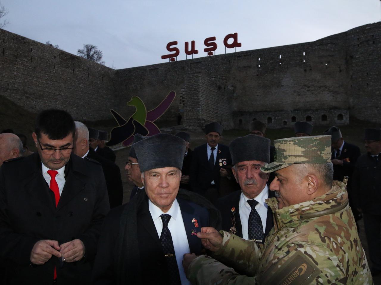 Türk qazilər Şuşada - FOTOLAR