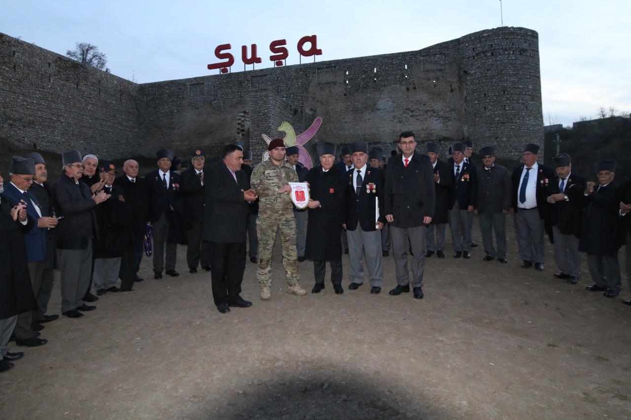 Türk qazilər Şuşada - FOTOLAR