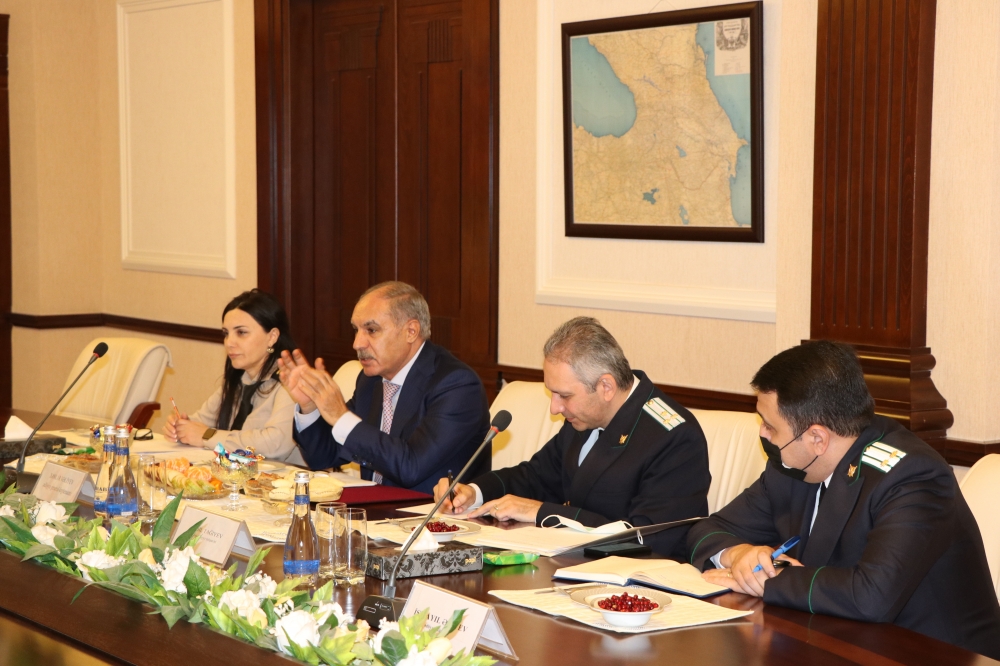 Hərbi Prokurorluqda itkin düşmüş şəxslərlə bağlı işlər müzakirə olundu - FOTOLAR