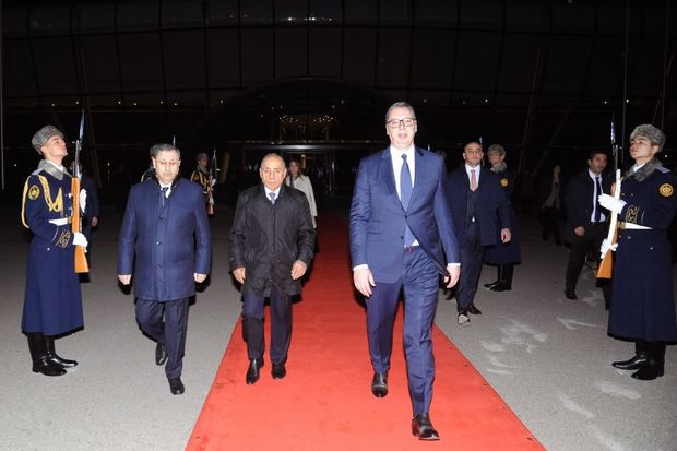 Vuçiçin Bakı səfəri başa çatdı
