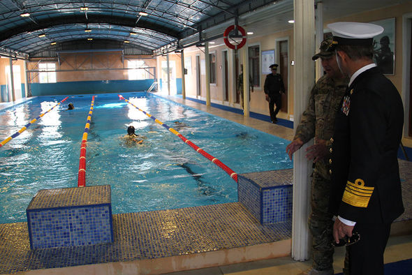 Pakistan HDQ komandanı Hərbi İnstitut və N hərbi hissəsində - FOTO