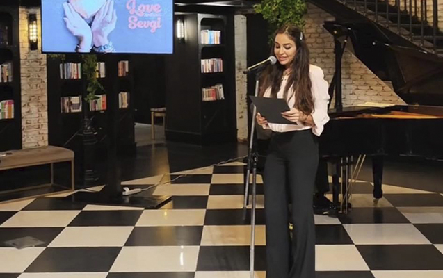 Leyla Əliyeva şeir səsləndirdi - VİDEO 1 321615634 1324489571634340 2522765459872622404 n