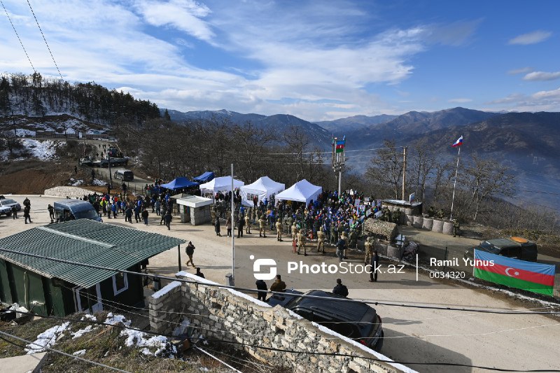 Laçın yolundakı aksiyada SON VƏZİYYƏT - FOTOLAR / VİDEO 9 Laçın yolundakı aksiyada SON VƏZİYYƏT - FOTOLAR / VİDEO