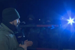 Sülhməramlılar Baku TV-yə qarşı təxribat törətdi - VİDEO