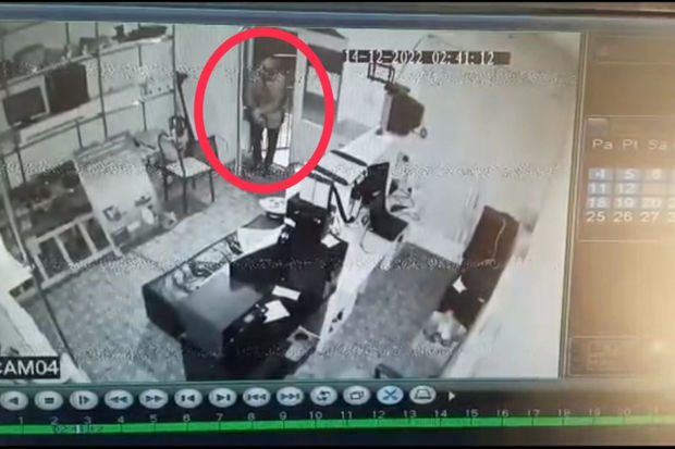 Keçmiş məhkumun daha bir cinayət əməli - ANBAAN VİDEO