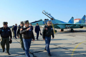Türkiyə nümayəndə heyəti HHQ-nin hərbi hissələrini ziyarət etdi - FOTO