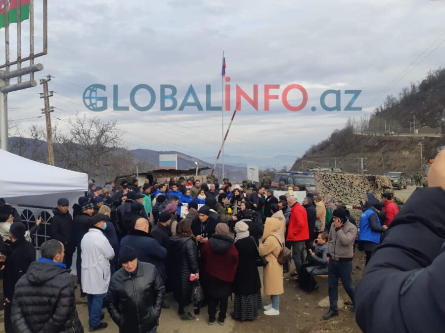 Qürurverici an: aksiyaçılar sülhməramlılara belə meydan oxudu – FOTO